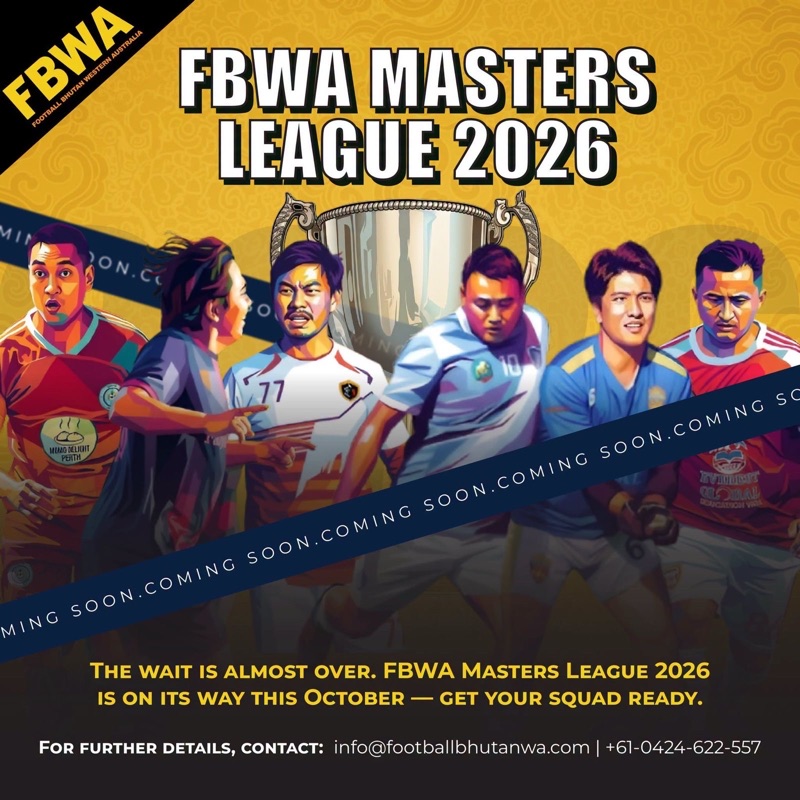 FBWA Masters League 2026
